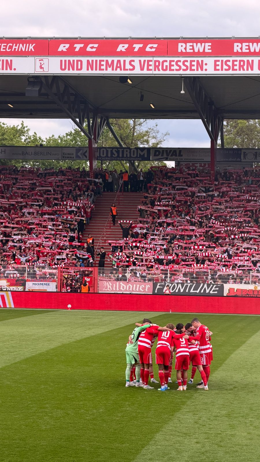 RTC-Präsenz im Stadion An der Alten Försterei